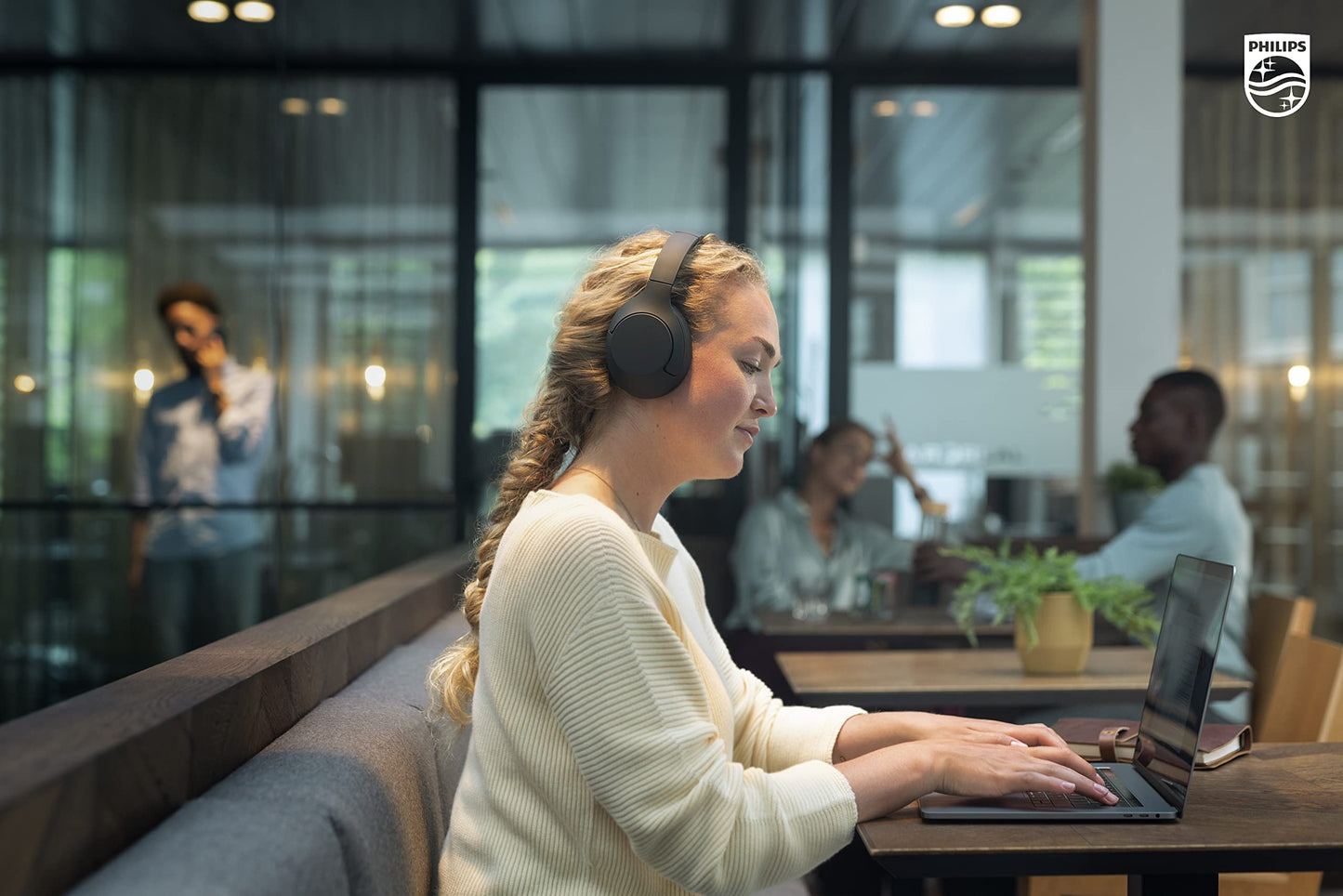 Philips Bluetooth Noise Cancelling Headphones with App Control