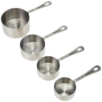 Cuisinart 4-Piece Stainless Steel Measuring Cups Set
