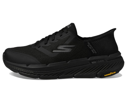 Skechers Men's Max Cushioning Premier 2.0 Ascendant II Hands Free Slip-Ins Sneaker, Black/Black, 10.5