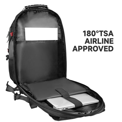 Large Travel Laptop Backpack with USB Charging