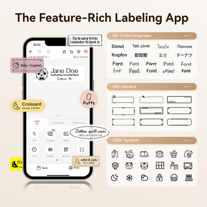 NIIMBOT Bluetooth Label Maker for Home & Office