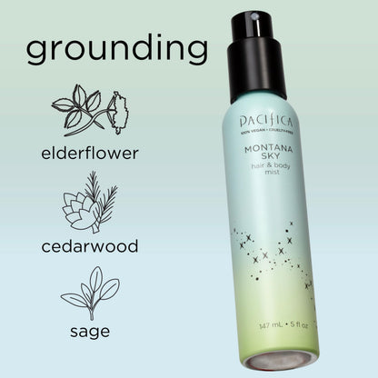 Pacifica Hair Mist & Body Spray - Montana Sky