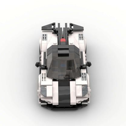 Sports Race Car MOC Building Blocks,City Vehicle Car Toy Building Sets,City Racing Cars DIY Building Bricks for Kids and Adults-344PCS
