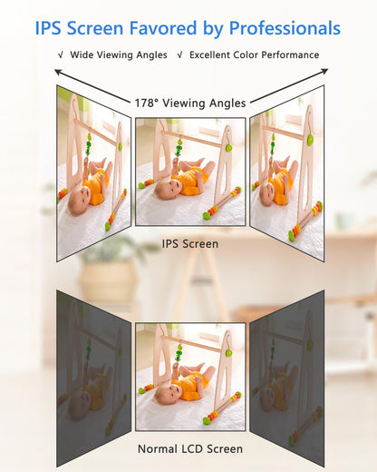 HelloBaby Video Baby Monitor with 4" Screen