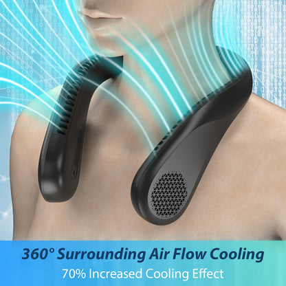 Bladeless Neck Fan with 3 Speed Settings