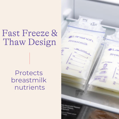 Lansinoh 100 Count Breastmilk Storage Bags