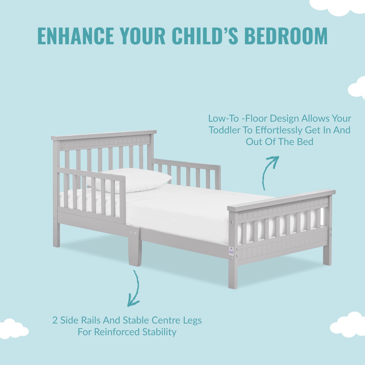 Dream On Me San-Fran Toddler Bed Frame