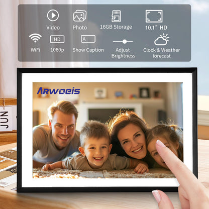 10.1 Inch WiFi Digital Photo Frame with Touch Screen