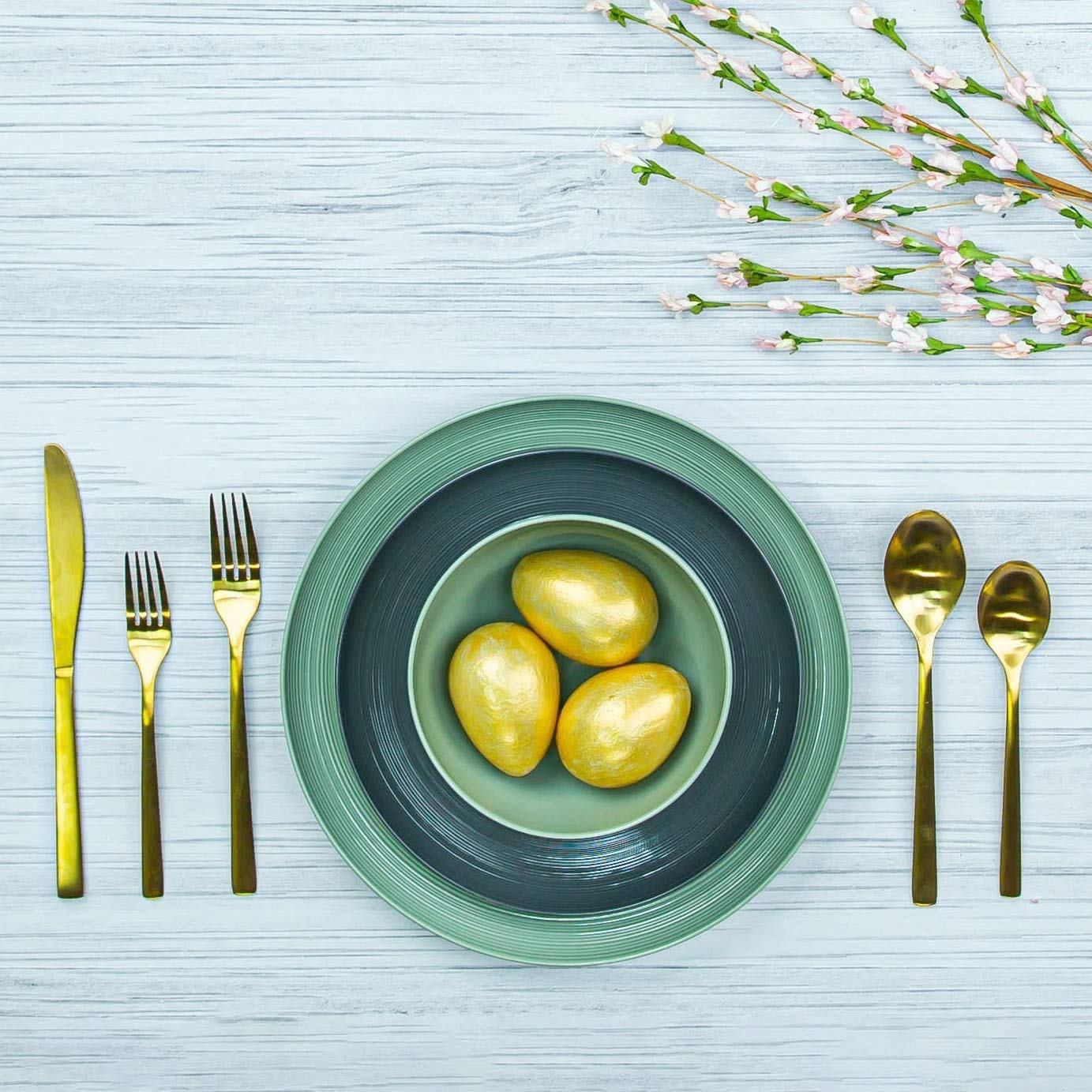 Zak Designs Melamine Dinnerware Set, 12-Piece, Service for 4, American Conventional (Grey)
