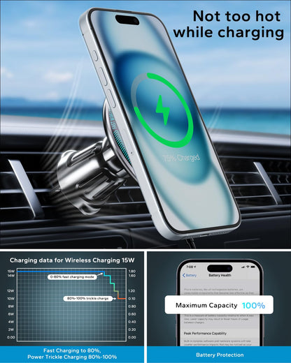 KPON Magsafe Car Phone Holder Charger