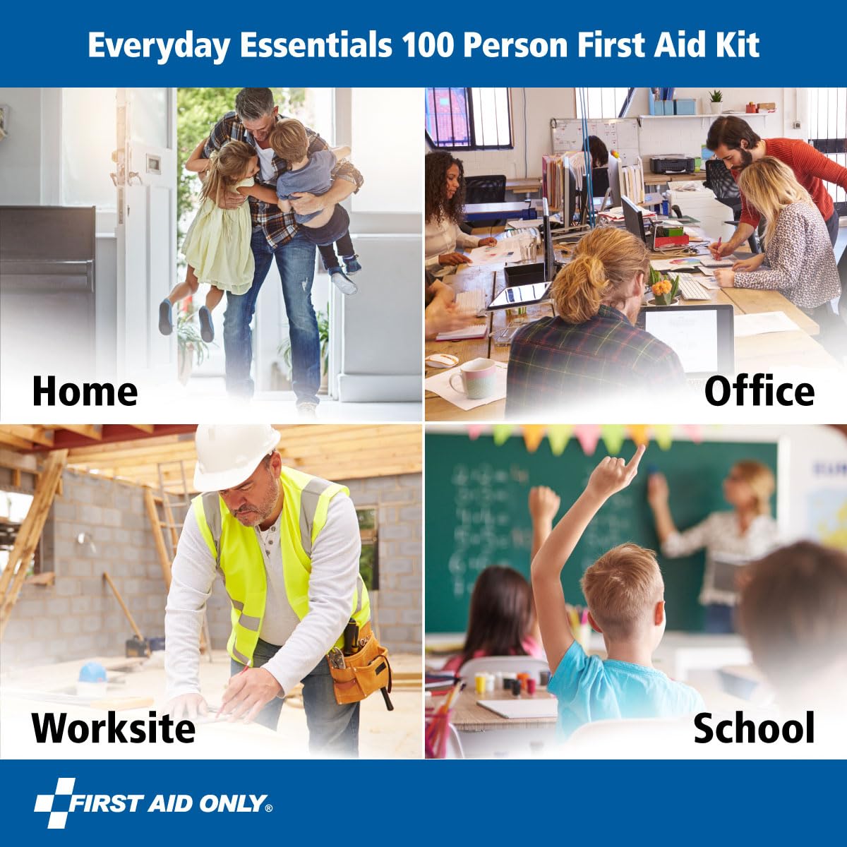 335 Pieces First Aid Kit by First Aid