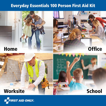 335 Pieces First Aid Kit by First Aid