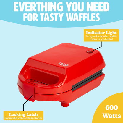 Tasty Mini Nonstick Waffle Maker for Quick Treats
