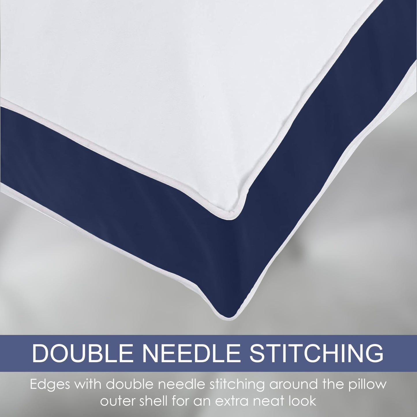ZUPERIA Queen Size Down Alternative Bed Pillows