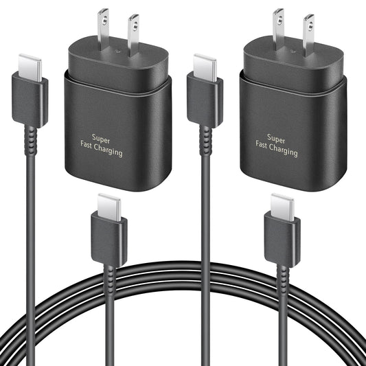 25W USB C Fast Charger 2 Pack