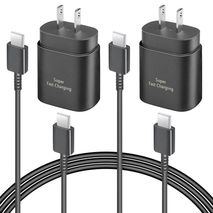 25W USB C Fast Charger 2 Pack