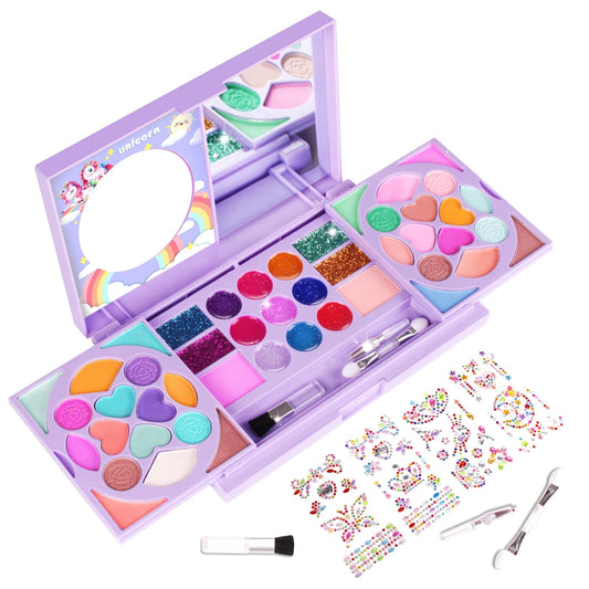 Kids Washable Makeup Kit for Girls 3+ Years