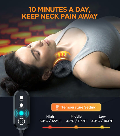 Heated Neck Stretcher for Pain Relief