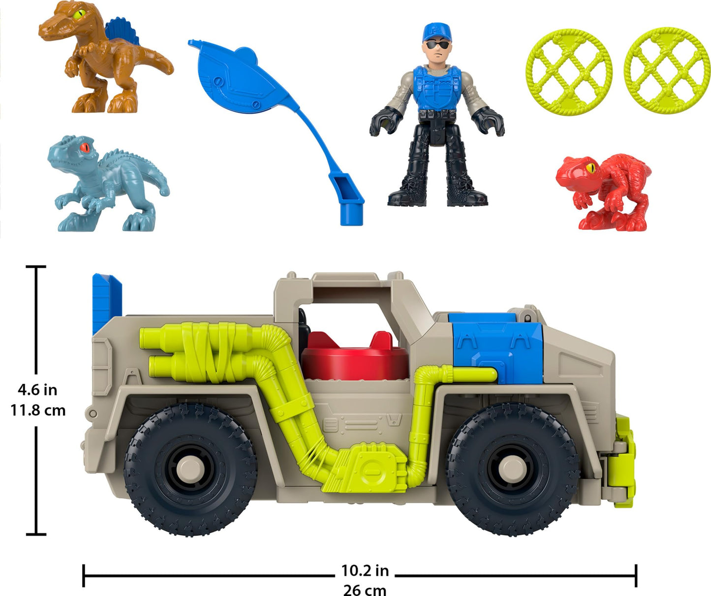 Fisher-Price Jurassic World Dino Truck Set