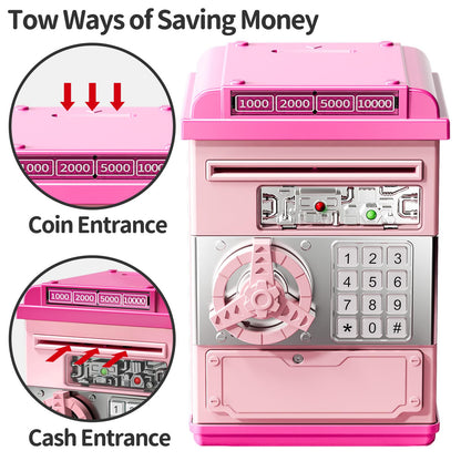 Electronic Coin Saving Bank for Kids 3-10