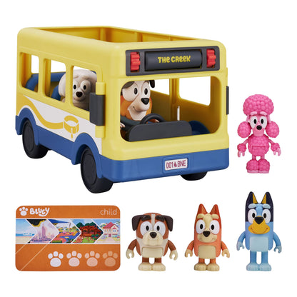 Bluey Bus with 2.5-3 Inch Figures Set