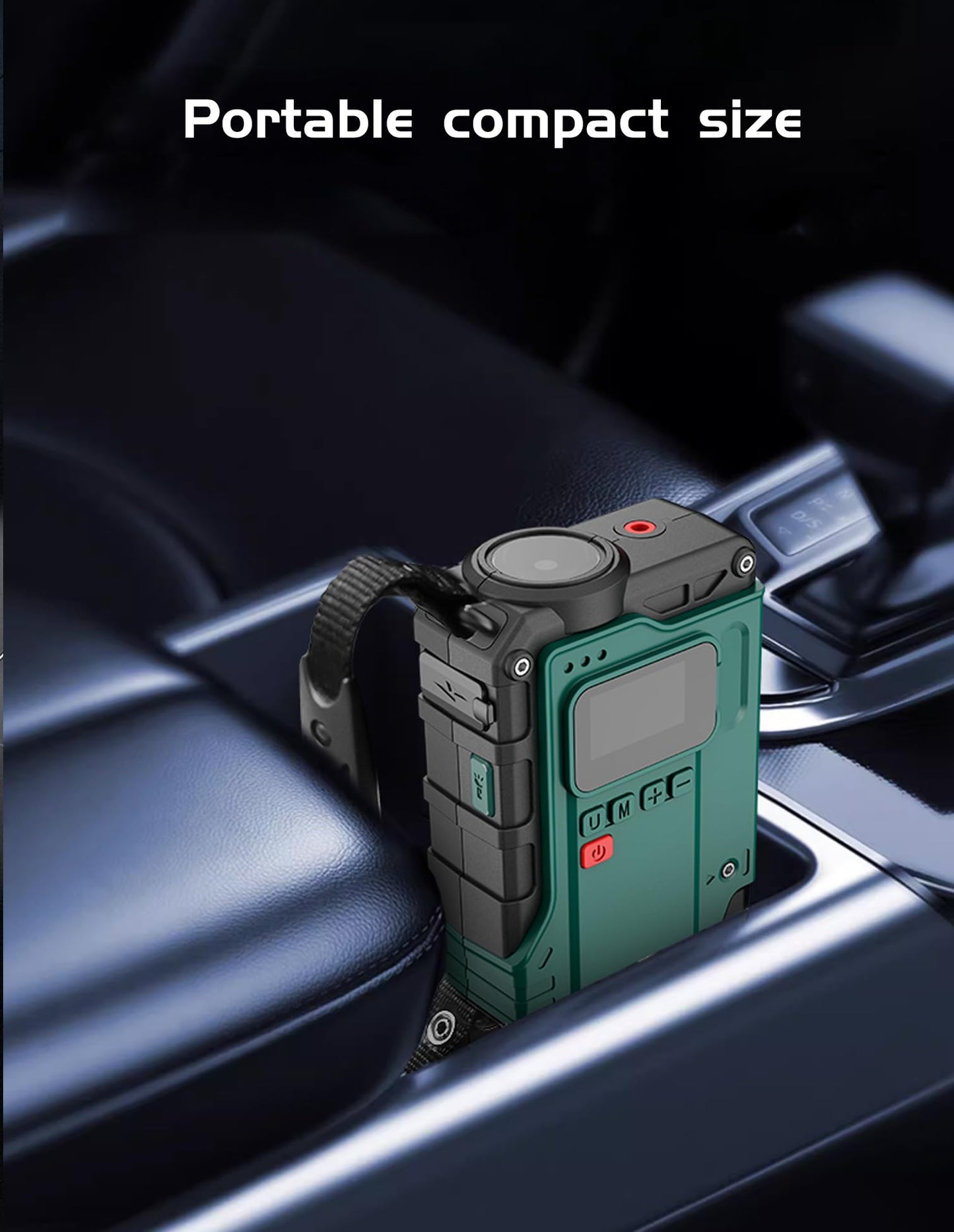 Portable Car Jump Starter and Air Compressor