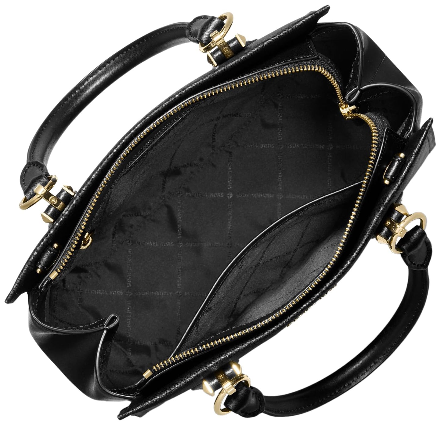 Michael Kors Medium Satchel with Gold-Tone Hardware