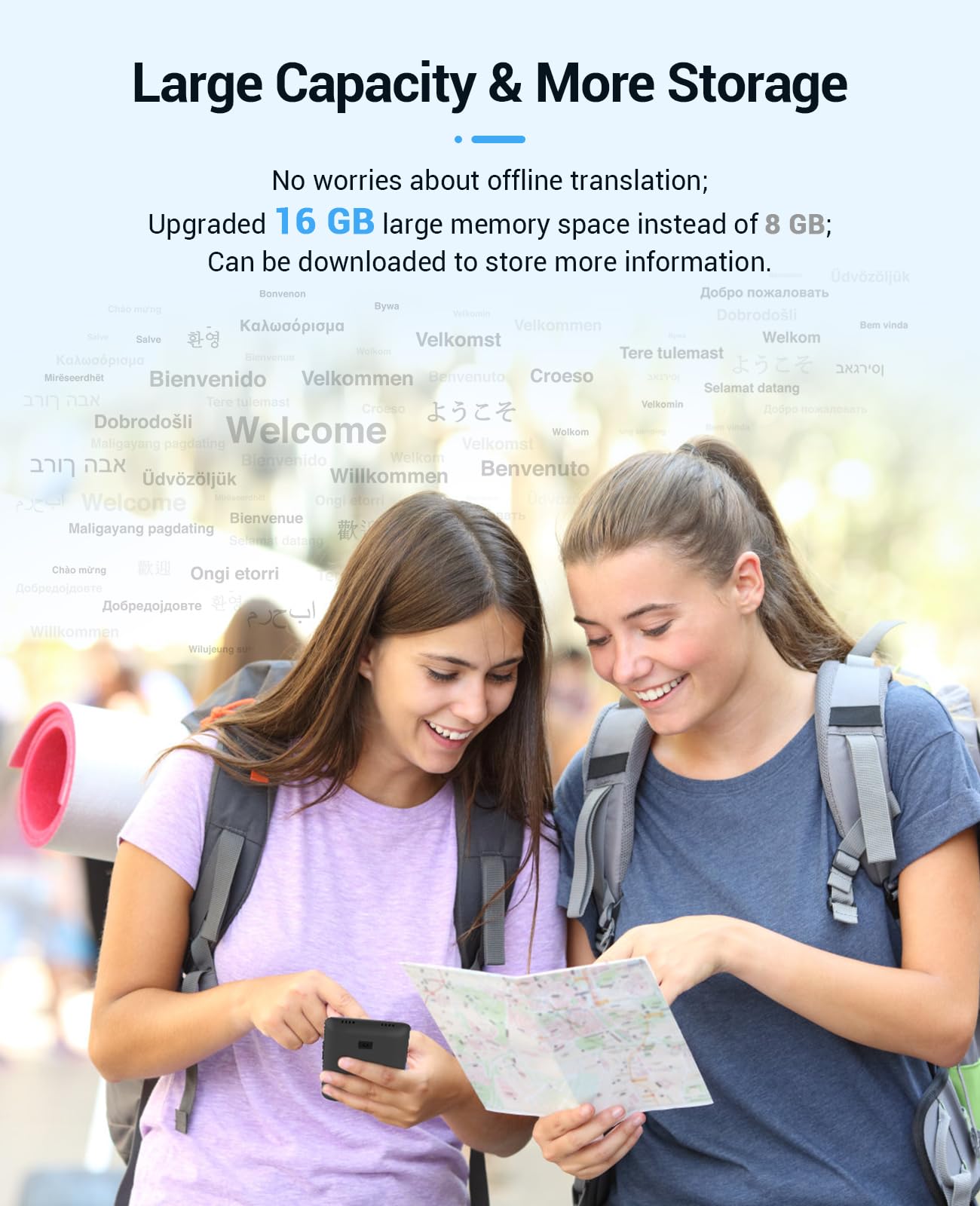 AI Translator Device for 139 Languages