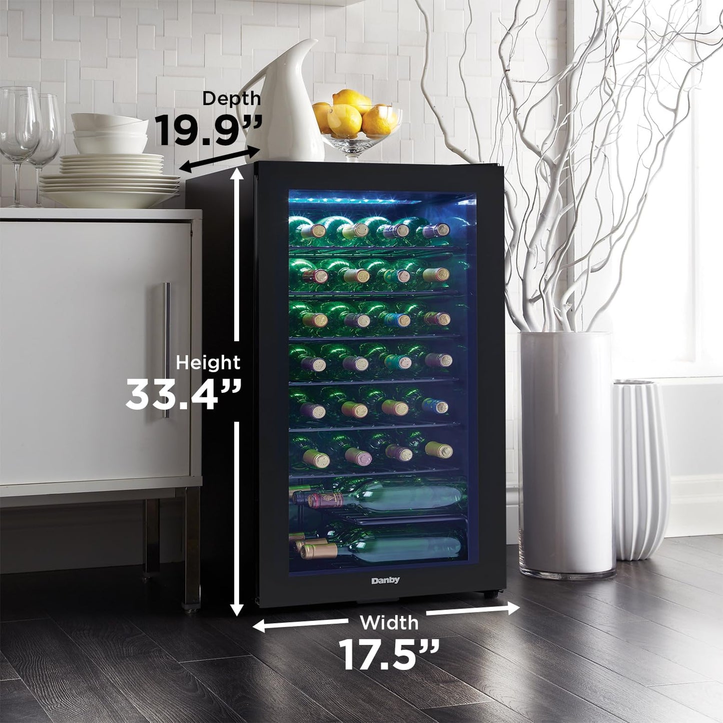 Danby 36-Bottle Free Standing Wine Cooler
