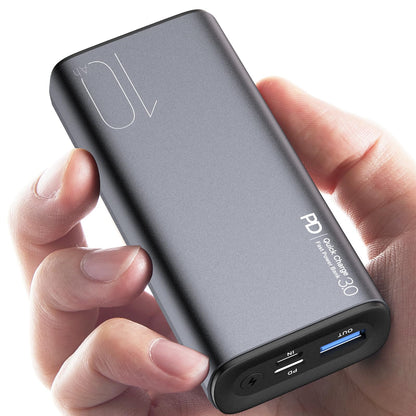 TOZO 10000mAh Portable Fast Charger Power Bank