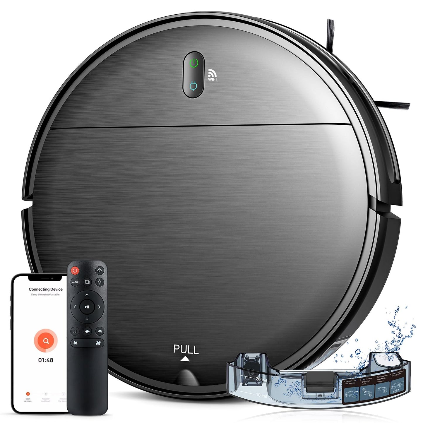 Robot Vacuum and Mop by MAMNV - 2 in 1