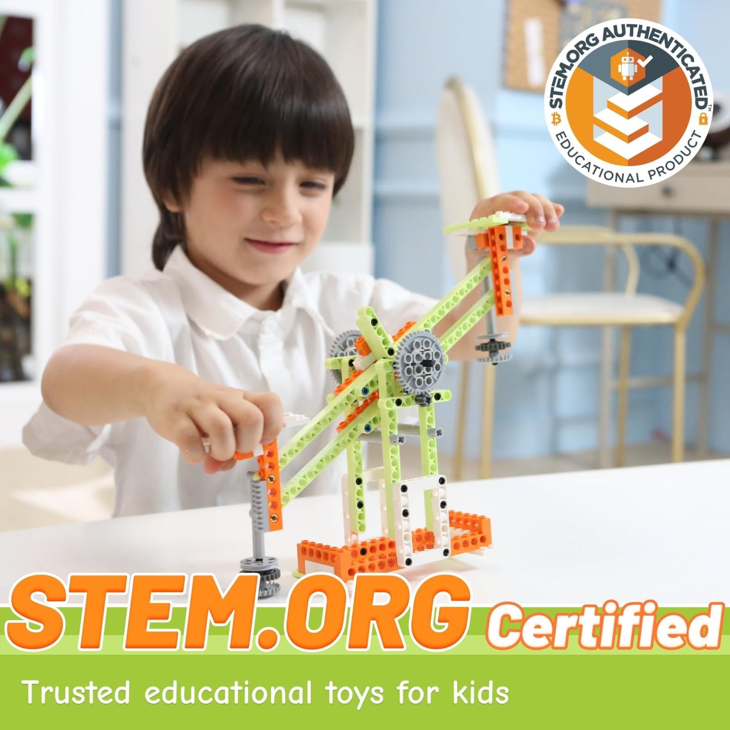 14-in-1 STEM Building Kit for Kids