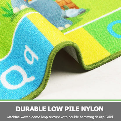 Kids Educational ABC Alphabet Play Rug 6.6' x 5'
