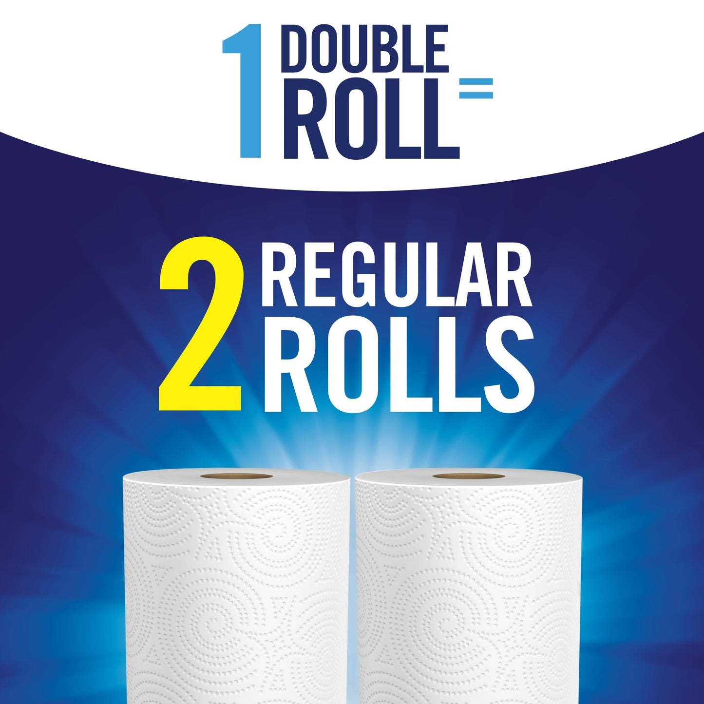 12 Regular Rolls Sparkle Paper Towels Value Pack