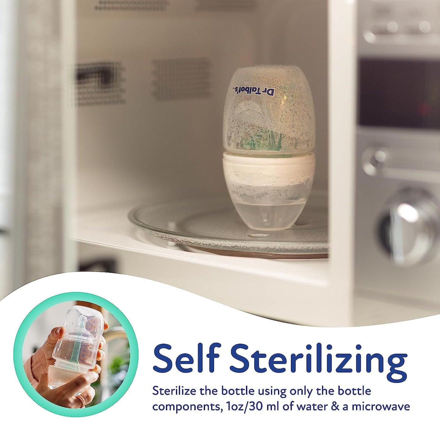 2-Pack Dr. Talbot's Anti-Colic Baby Bottles