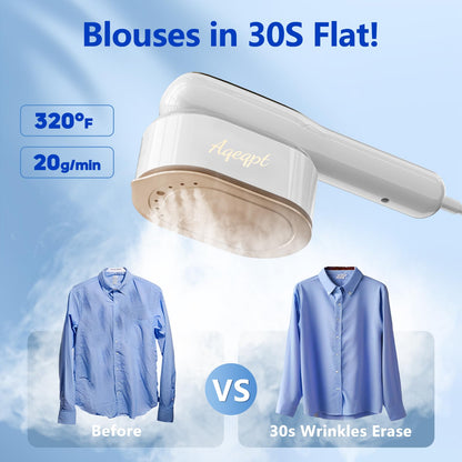 Portable Handheld Clothes Steamer for Travel