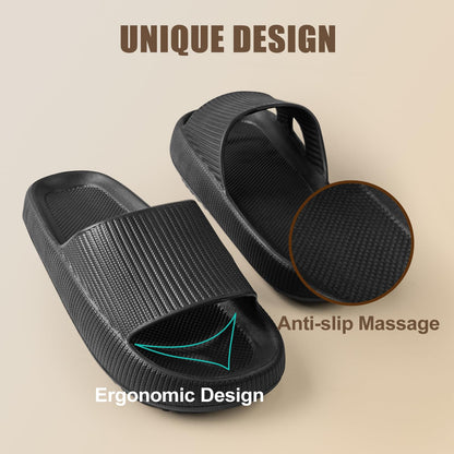 ATHMILE Cloud Pillow Slippers for Indoor Outdoor