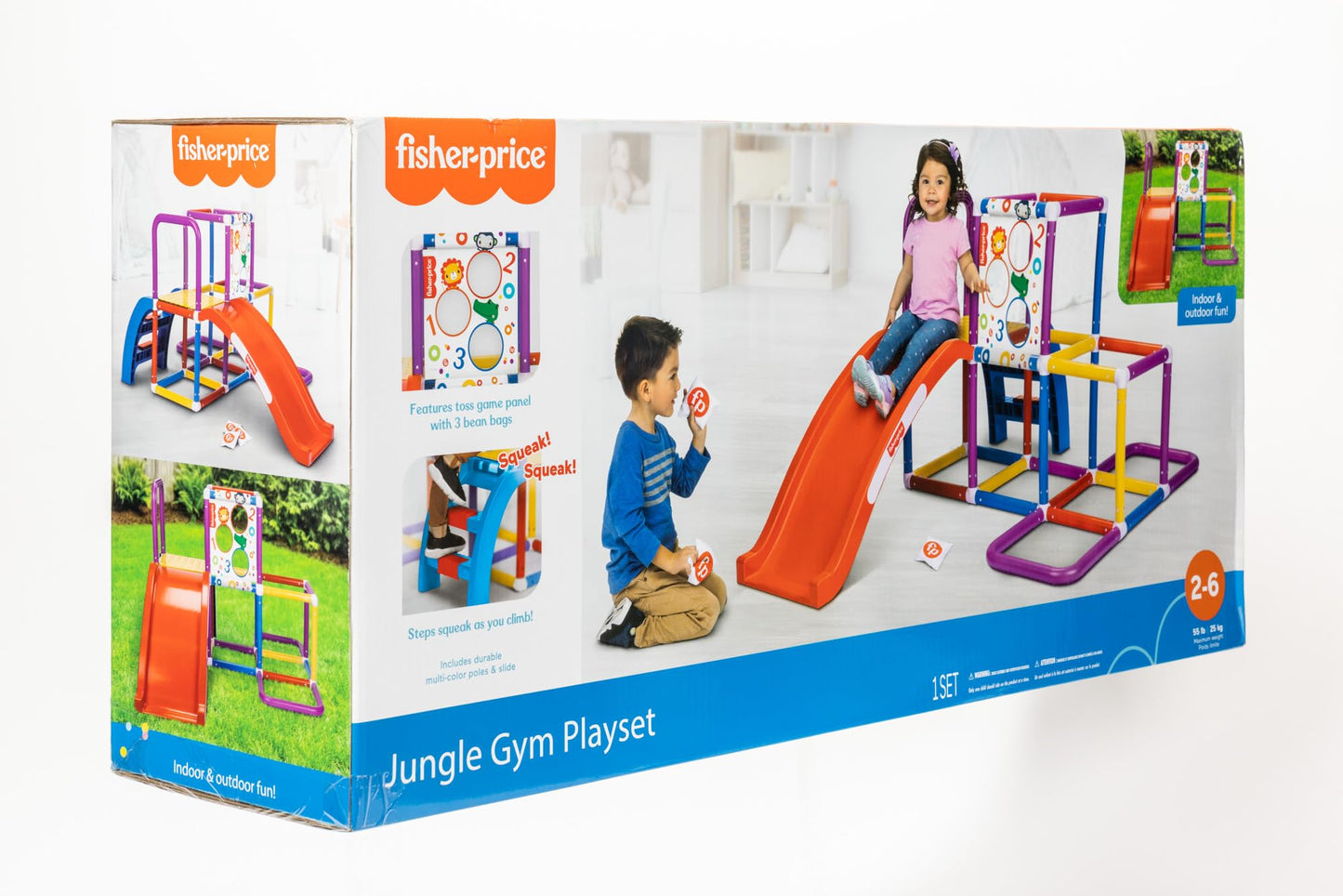 Fisher-Price Jungle Gym Play Structure with Slide