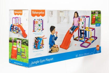 Fisher-Price Jungle Gym Play Structure with Slide