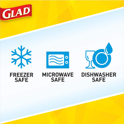 GladWare Medium Food Storage Containers, 10 Count