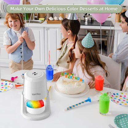 Kero Kero Snow Cone Machine with Adjustable Blade