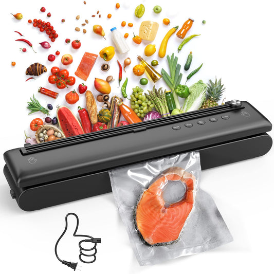 5-in-1 Vacuum Sealer with 15 Bags and Hose