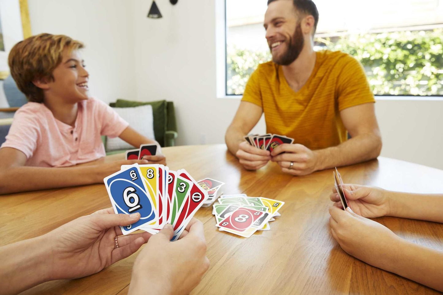 Mattel UNO Card Game for Left-Handed Players