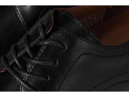 Tommy Hilfiger Men's Step Oxford, Black 001, 8