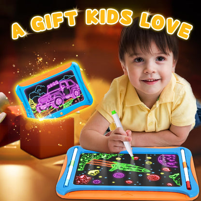 Magic LED Drawing Board for Kids with Pens