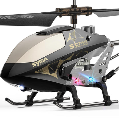 SYMA RC Helicopters,Remote Control Helicopter for Boys Toys with Altitude Hold, 3.5 Channel, Gyro Stabilizer, Remoter Aircraft Helicopter Toys for 8-12 Kids Adults Beginners as a Gift Black