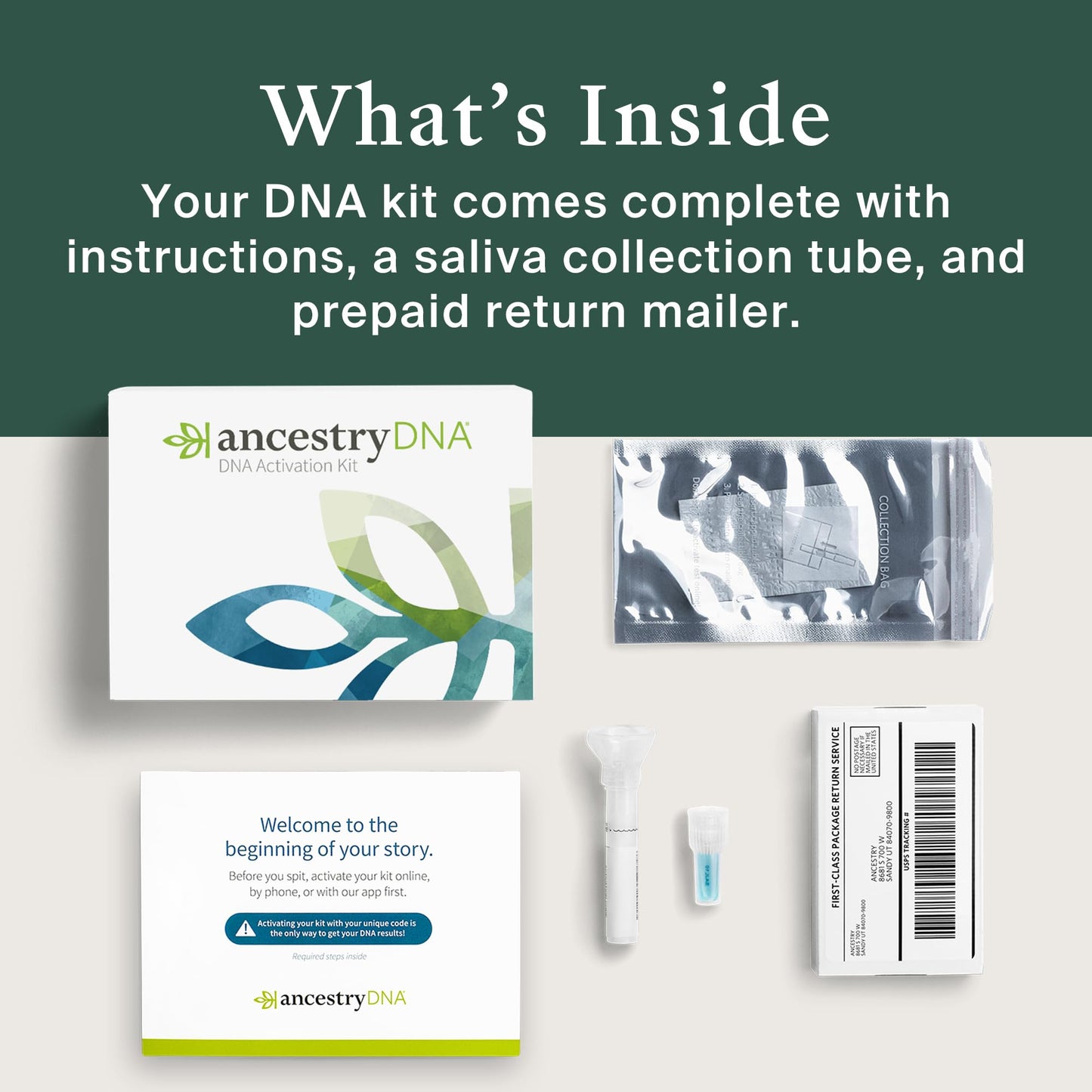 AncestryDNA Genetic Test Kit for Ethnicity & Origins