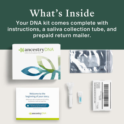 AncestryDNA Genetic Test Kit for Ethnicity & Origins
