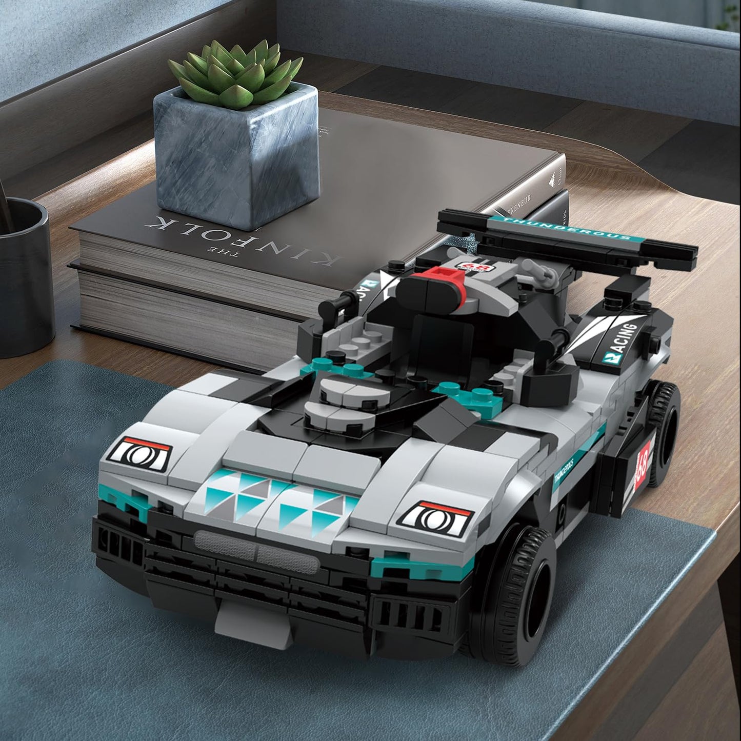 STEM Building Toys Remote Control Racing Car Set