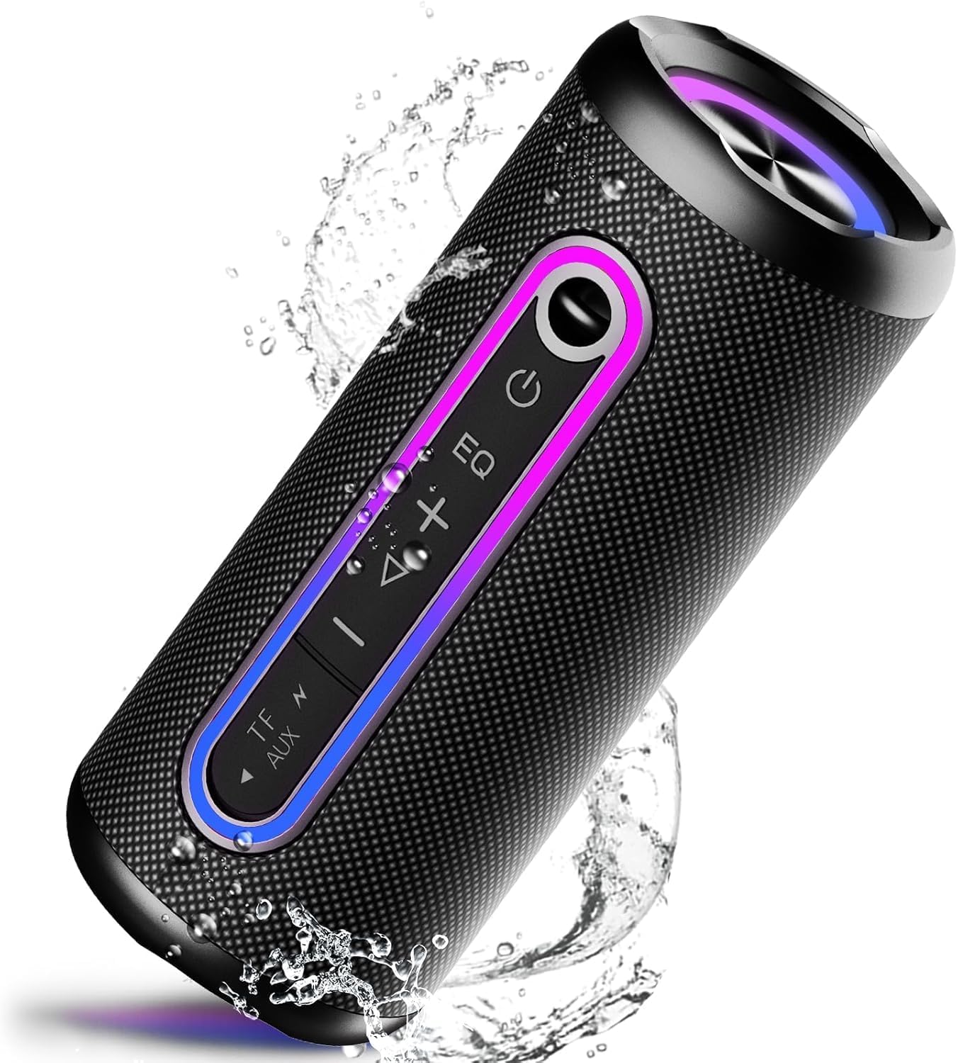Portable Bluetooth Speakers, IPX7 Waterproof Speaker Bluetooth Wireless, 30W Loud Stereo Sound, 30H Playtime, RGB Lights, TWS Pairing, Portable Speaker Bluetooth 5.4 for Outdoor/Home/Party, Gift Ideas